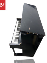 Load image into Gallery viewer, Antique John Bleecker 62-Key Acoustic Piano in Black
