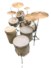 Load image into Gallery viewer, Late 1960's/Early 1970's Slingerland Buddy Rich 80N Outfit in White Marine Pearl