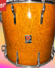 Load image into Gallery viewer, Late 1950’s/Early 1960’s Premier 3pc Drums in Sparkling Gold