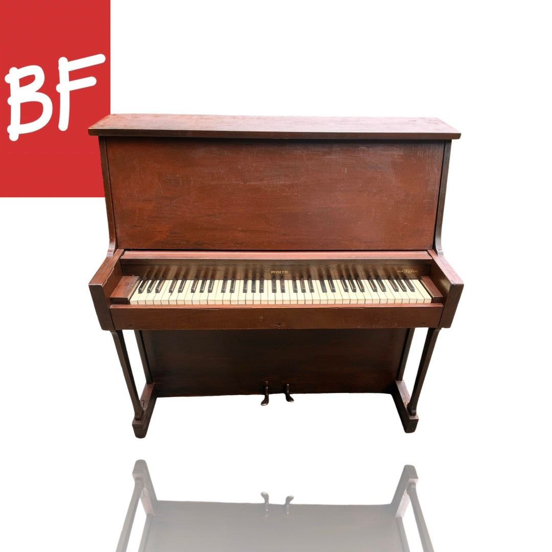 1933 Winter Pianette 68-Key Upright Piano – Byrd Finds