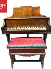 Load image into Gallery viewer, Vintage Wurlitzer 44-Key Miniature Student Baby Grand Piano