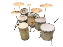 Load image into Gallery viewer, Late 1960's/Early 1970's Slingerland Buddy Rich 80N Outfit in White Marine Pearl
