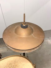 Load image into Gallery viewer, 1940 Leedy No. 5385 "The Improved Swingster" Outfit in Bi-Color Black and Gold Lacquer