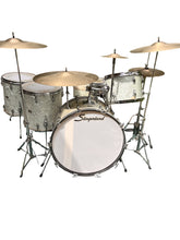 Load image into Gallery viewer, Late 1960's/Early 1970's Slingerland Buddy Rich 80N Outfit in White Marine Pearl