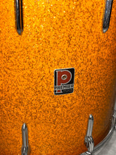 Load image into Gallery viewer, Late 1950’s/Early 1960’s Premier 3pc Drums in Sparkling Gold