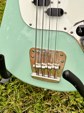 Load image into Gallery viewer, 2021 Squier Classic Vibe 60’s Mustang Short-Scale Bass in Surf Green