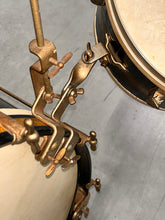 Load image into Gallery viewer, 1940 Leedy No. 5385 "The Improved Swingster" Outfit in Bi-Color Black and Gold Lacquer