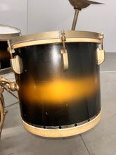 Load image into Gallery viewer, 1940 Leedy No. 5385 "The Improved Swingster" Outfit in Bi-Color Black and Gold Lacquer