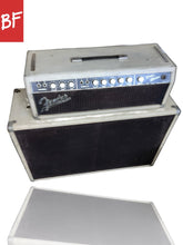 Load image into Gallery viewer, 1961-1962 Fender Bandmaster 40W Amp w/ 2x12 Cabinet in Blonde/Oxblood