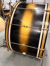 Load image into Gallery viewer, 1940 Leedy No. 5385 "The Improved Swingster" Outfit in Bi-Color Black and Gold Lacquer