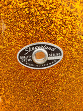 Load image into Gallery viewer, 1950’s/1960’s/1970’s Slingerland 3pc Kit in Gold Sparkle