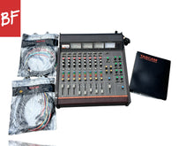 Load image into Gallery viewer, 1980's Tascam 38 1/4" 8 Track Tape Machine/Tascam M-30 8-Channel Mixer