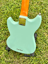 Load image into Gallery viewer, 2021 Squier Classic Vibe 60’s Mustang Short-Scale Bass in Surf Green