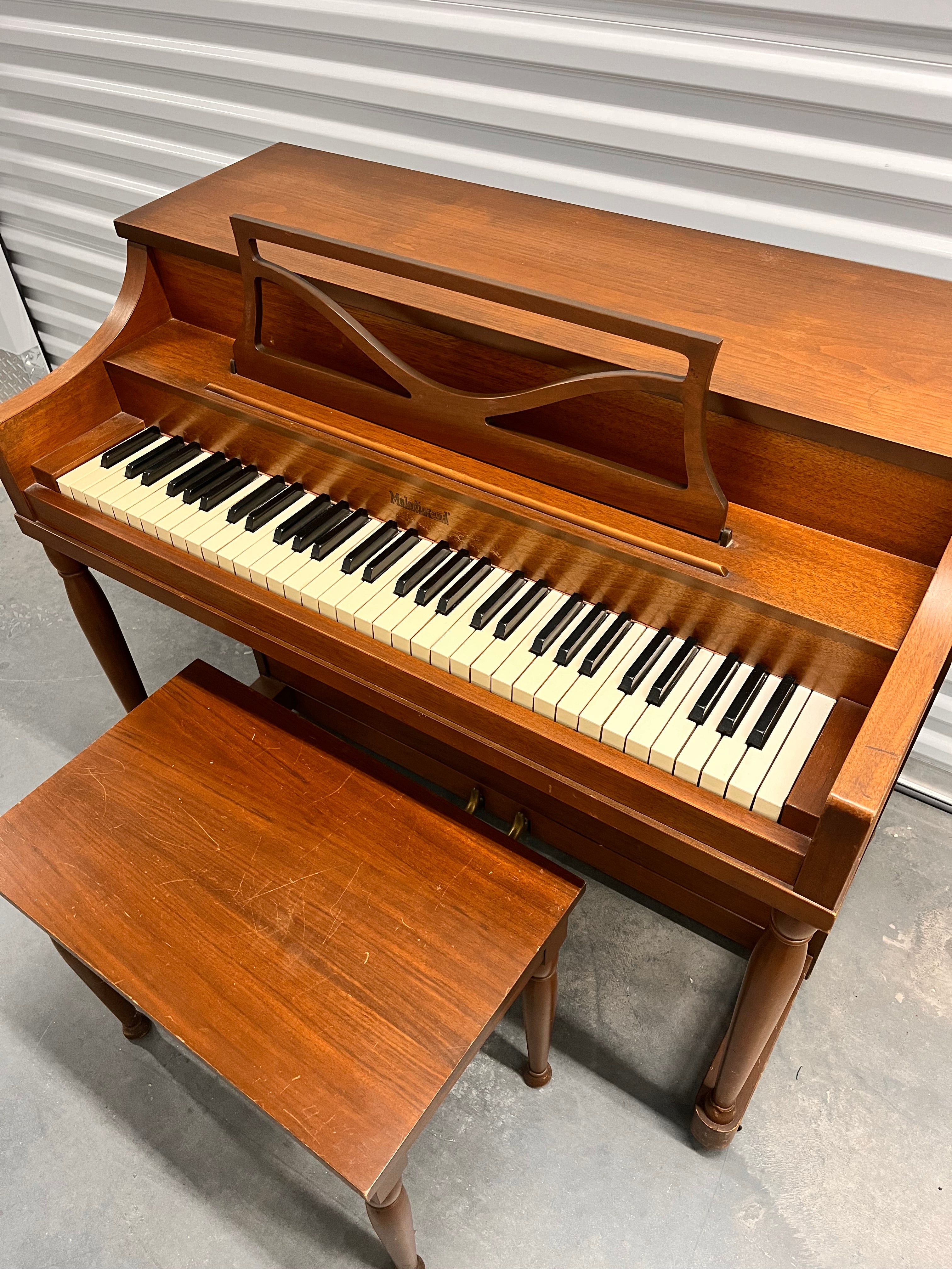 1960's Melodigrand 64-Key Upright Piano – Byrd Finds