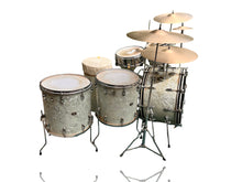 Load image into Gallery viewer, Late 1960's/Early 1970's Slingerland Buddy Rich 80N Outfit in White Marine Pearl