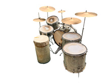 Load image into Gallery viewer, Late 1960's/Early 1970's Slingerland Buddy Rich 80N Outfit in White Marine Pearl