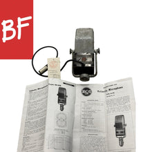 Load image into Gallery viewer, 1950’s RCA 44-BX Ribbon Mic