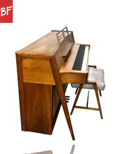 Load image into Gallery viewer, 1961 Baldwin Scandinavian Acrosonic Model 947 Piano in Natural Walnut