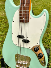 Load image into Gallery viewer, 2021 Squier Classic Vibe 60’s Mustang Short-Scale Bass in Surf Green
