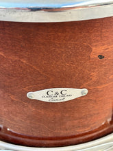 Load image into Gallery viewer, C&C Drums Maple 3pc Kit in Walnut w/ SKB Hardshell Cases