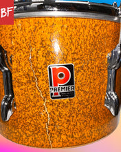 Load image into Gallery viewer, Late 1950’s/Early 1960’s Premier 3pc Drums in Sparkling Gold