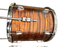 Load image into Gallery viewer, 1960’s MIJ Zim-Gar 4pc Drum Kit in Tiger’s Eye