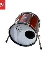 Load image into Gallery viewer, C&C Drums Maple 3pc Kit in Walnut w/ SKB Hardshell Cases