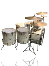 Load image into Gallery viewer, Late 1960's/Early 1970's Slingerland Buddy Rich 80N Outfit in White Marine Pearl