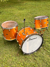 Load image into Gallery viewer, 1950’s/1960’s/1970’s Slingerland 3pc Kit in Gold Sparkle