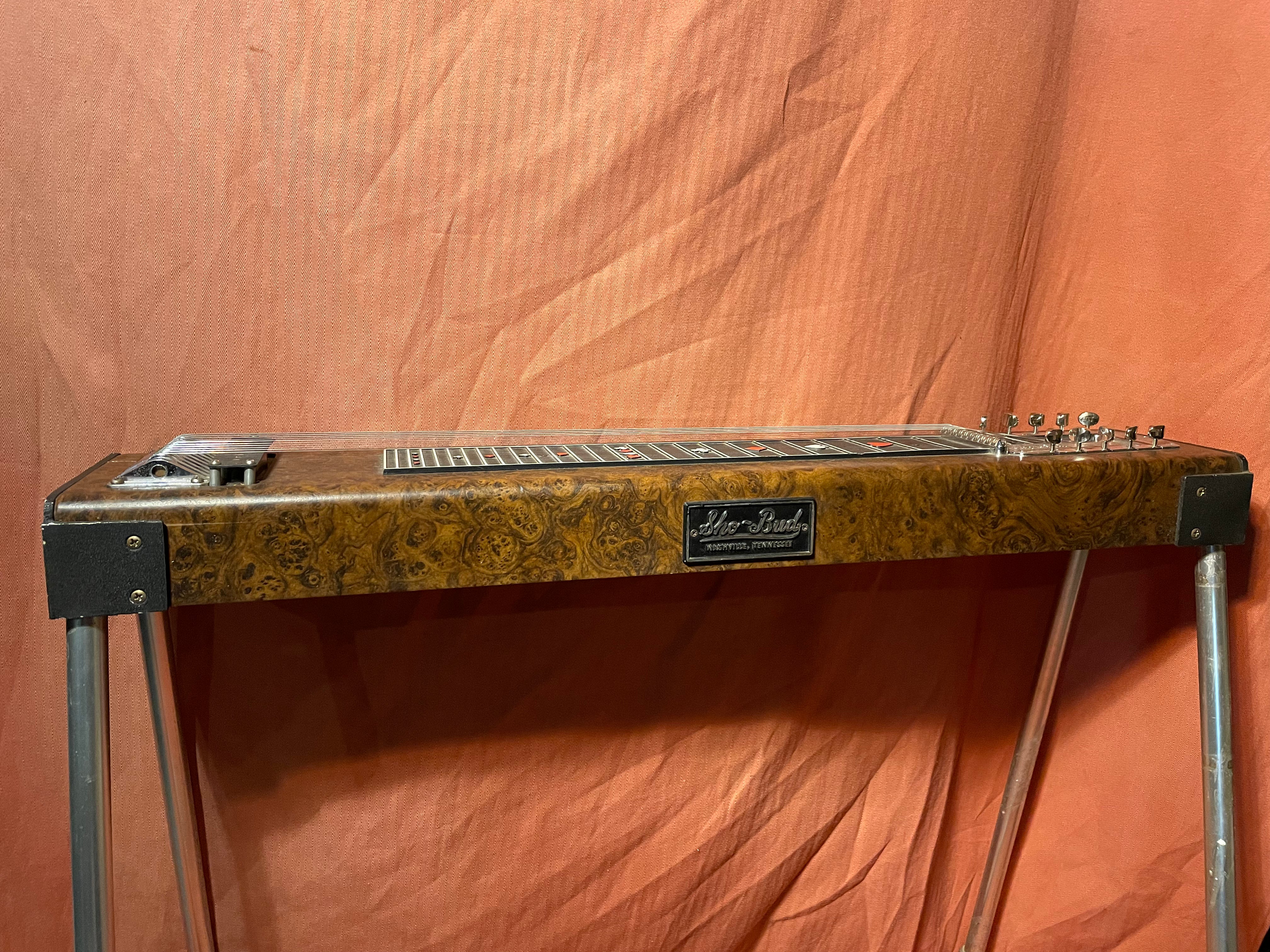 1970 s Sho Bud Maverick 10 String 3x1 Pedal Steel
