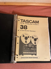 Load image into Gallery viewer, 1980's Tascam 38 1/4" 8 Track Tape Machine/Tascam M-30 8-Channel Mixer (From EMI Nashville)