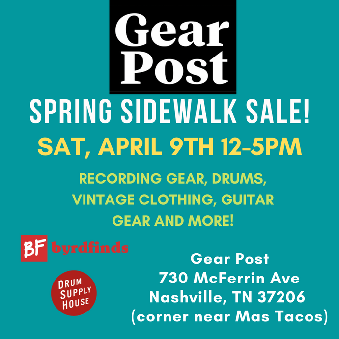 Spring Sidewalk Sale at Gear Post!