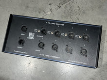 Load image into Gallery viewer, Sescom MS-5 8x3 1-to-4 Mic Splitter/4-to-1 Mic Combiner
