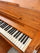 Load image into Gallery viewer, 1960 Baldwin Scandinavian Acrosonic Model 947 Upright Console Piano in Natural Walnut
