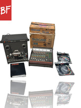 Load image into Gallery viewer, 1980's Tascam 38 1/4" 8 Track Tape Machine/Tascam M-30 8-Channel Mixer

