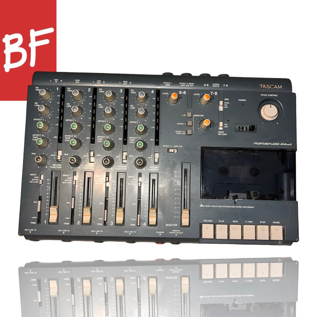 Tascam 414 MkII Portastudio 4-Track Cassette Recorder – Byrd Finds
