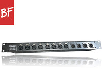 Load image into Gallery viewer, Hosa PDR-369 12-Channel XLR Patch Panel

