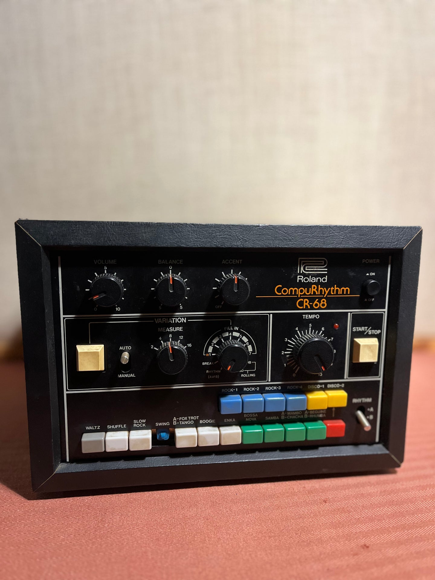 1970’s Roland CompuRhythm CR-68 Analog Drum Machine and Sequencer