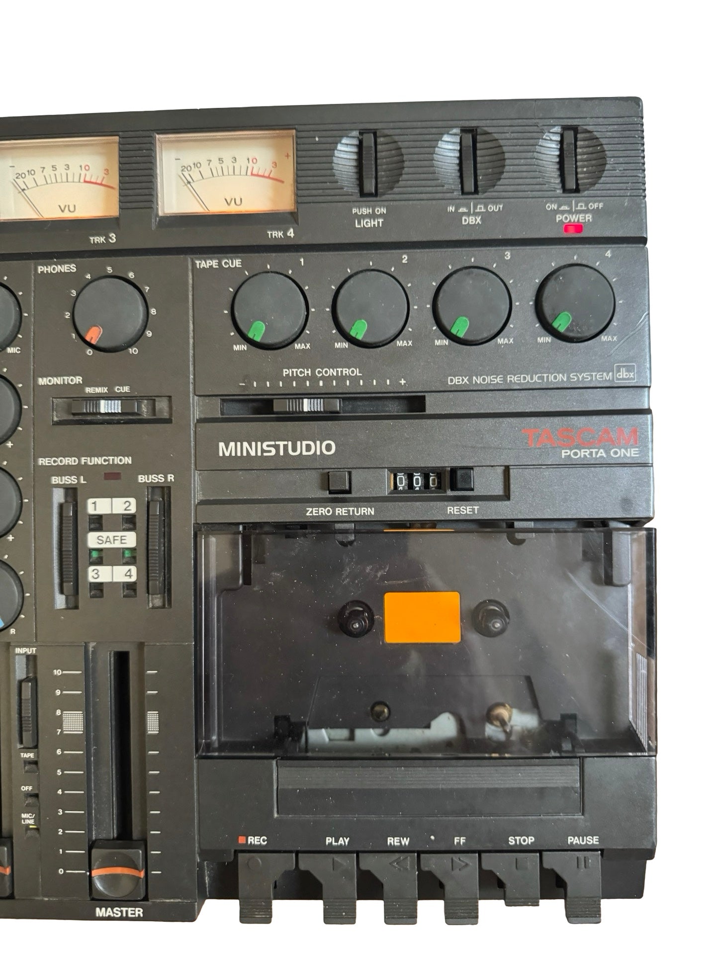 1980's Tascam Porta One Ministudio 4-Track Cassette Recorder