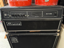 Load image into Gallery viewer, Ampeg SVT 450 Solid State Bass Amp Head w/ 410 Cabs (2)
