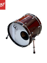 Load image into Gallery viewer, C&amp;C Drums Maple 3pc Kit in Walnut w/ SKB Hardshell Cases
