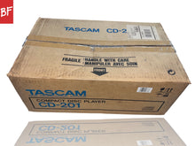 Load image into Gallery viewer, 1990's Tascam CD-201 Rackmount CD Player
