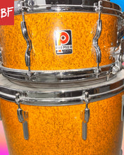 Load image into Gallery viewer, Late 1950’s/Early 1960’s Premier 3pc Drums in Sparkling Gold
