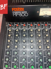 Load image into Gallery viewer, 1980’s Fostex MP-800 8-Channel Analog Powered Mixer
