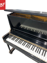 Load image into Gallery viewer, Antique John Bleecker 62-Key Acoustic Piano in Black
