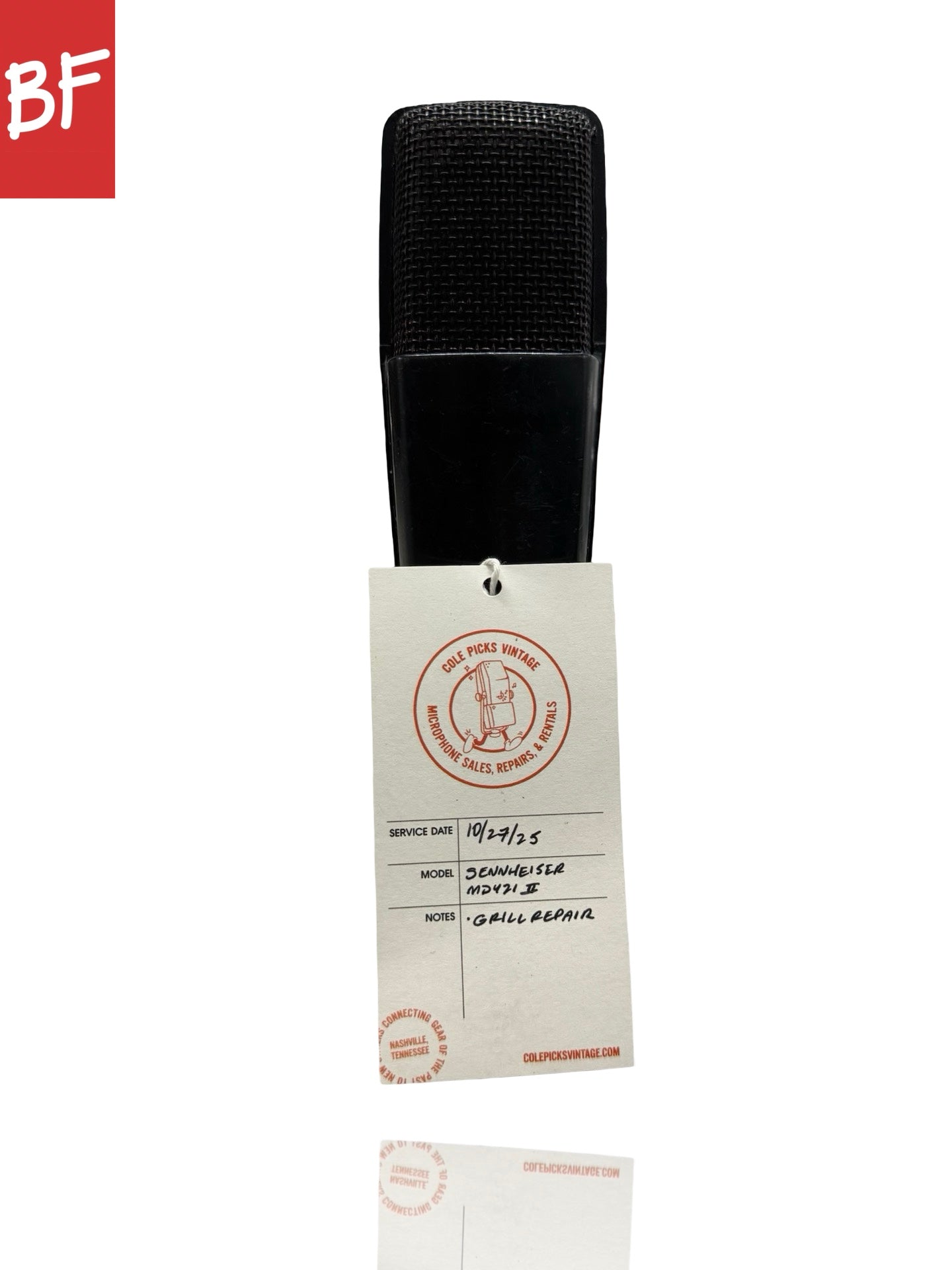 Sennheiser MD421-II Cardioid Dynamic Mic