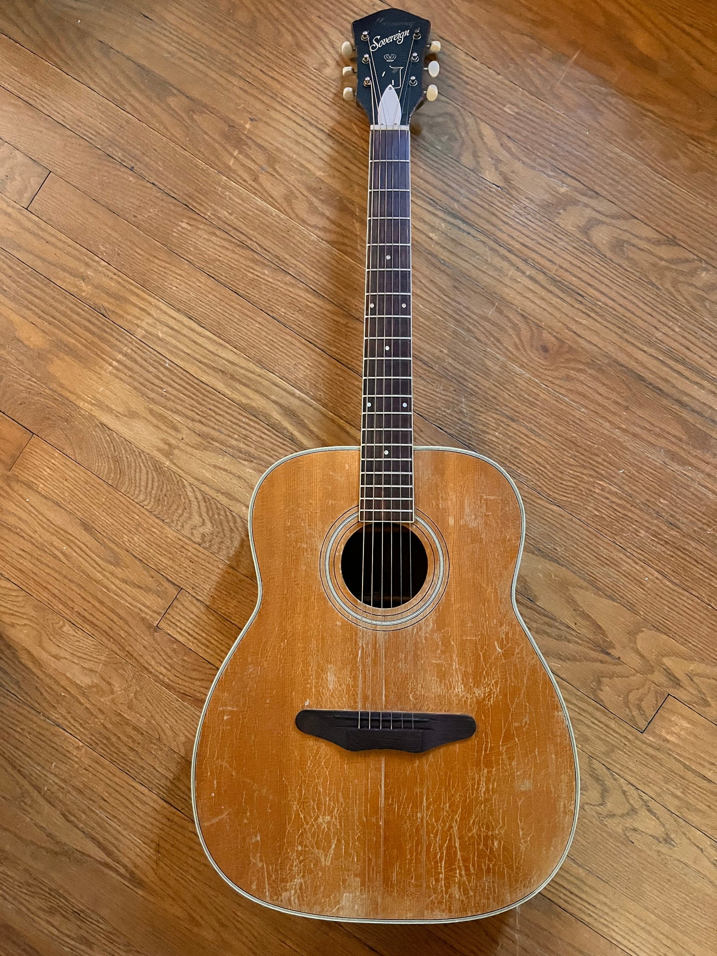 1960’s Harmony Sovereign H1260 Acoustic