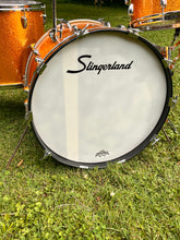 Load image into Gallery viewer, 1950’s/1960’s/1970’s Slingerland 3pc Kit in Gold Sparkle
