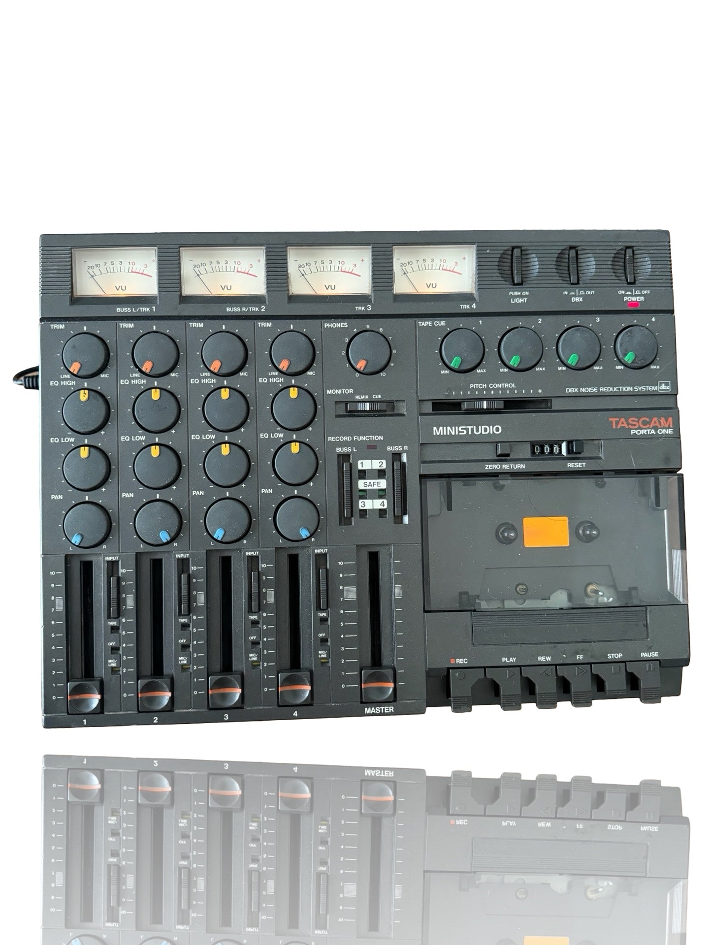1980's Tascam Porta One Ministudio 4-Track Cassette Recorder