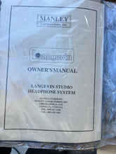 Load image into Gallery viewer, Manley Langevin HP 101 Studio Headphone System
